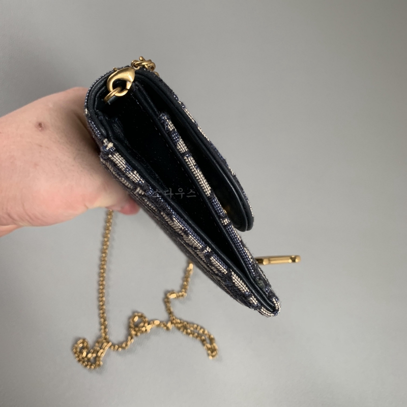 디올 오블리크 체인백_19*9.5cm