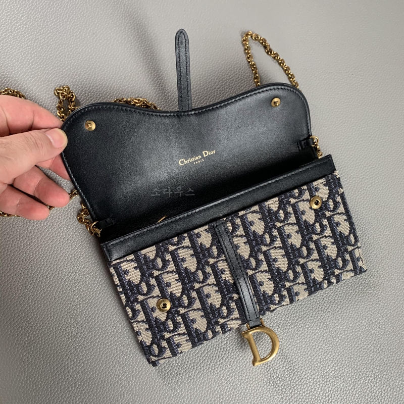 디올 오블리크 체인백_19*9.5cm