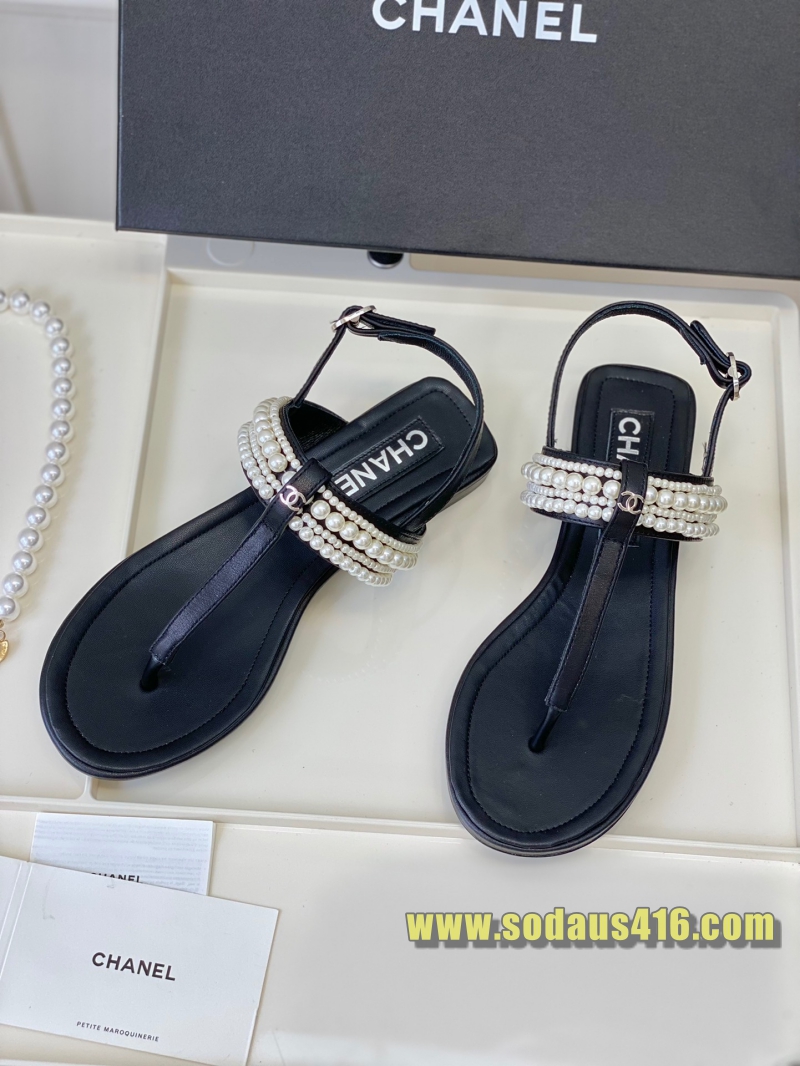 샤넬 쪼리 샌들