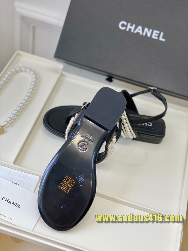 샤넬 쪼리 샌들