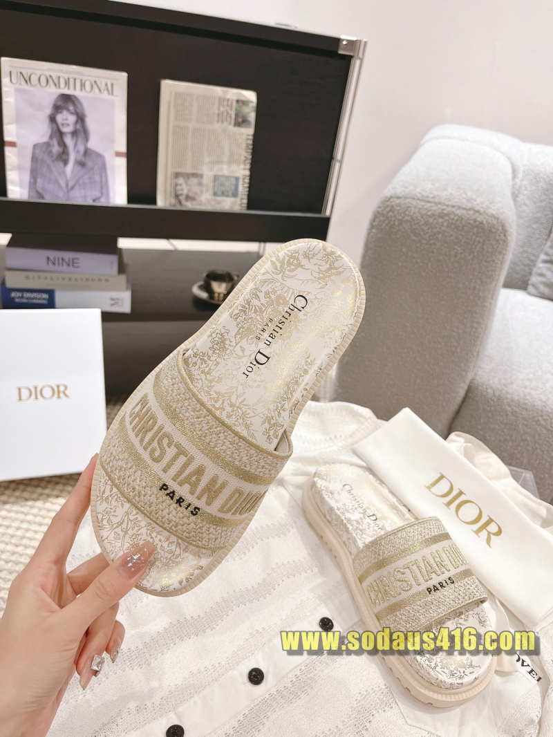 디올 슬리퍼