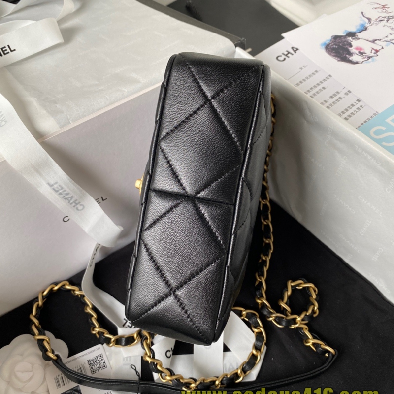 샤넬 하트 로고 미니 플래백