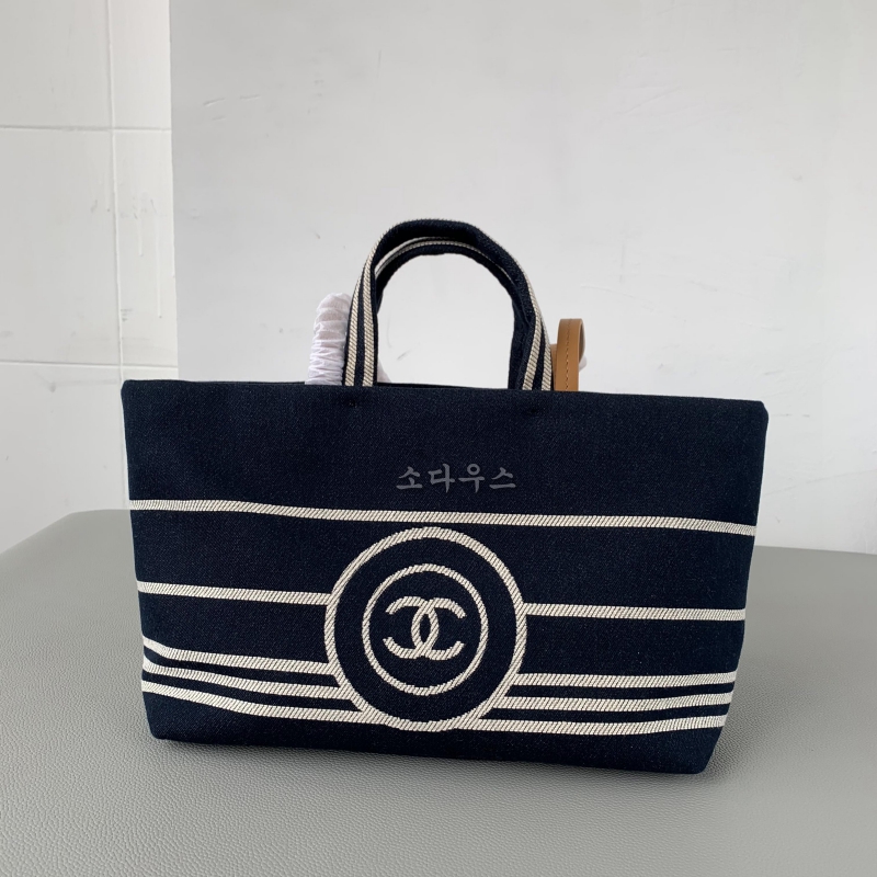 샤넬 데님 쇼퍼백